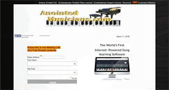 Desktop Screenshot of anointedmusicians.com